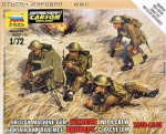 Britisches Vickers Maschinengewehr mit Bedienung '39-'45, 1:72