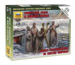 Sowjetische HQ-Einheit in Winteruniform, 1:72